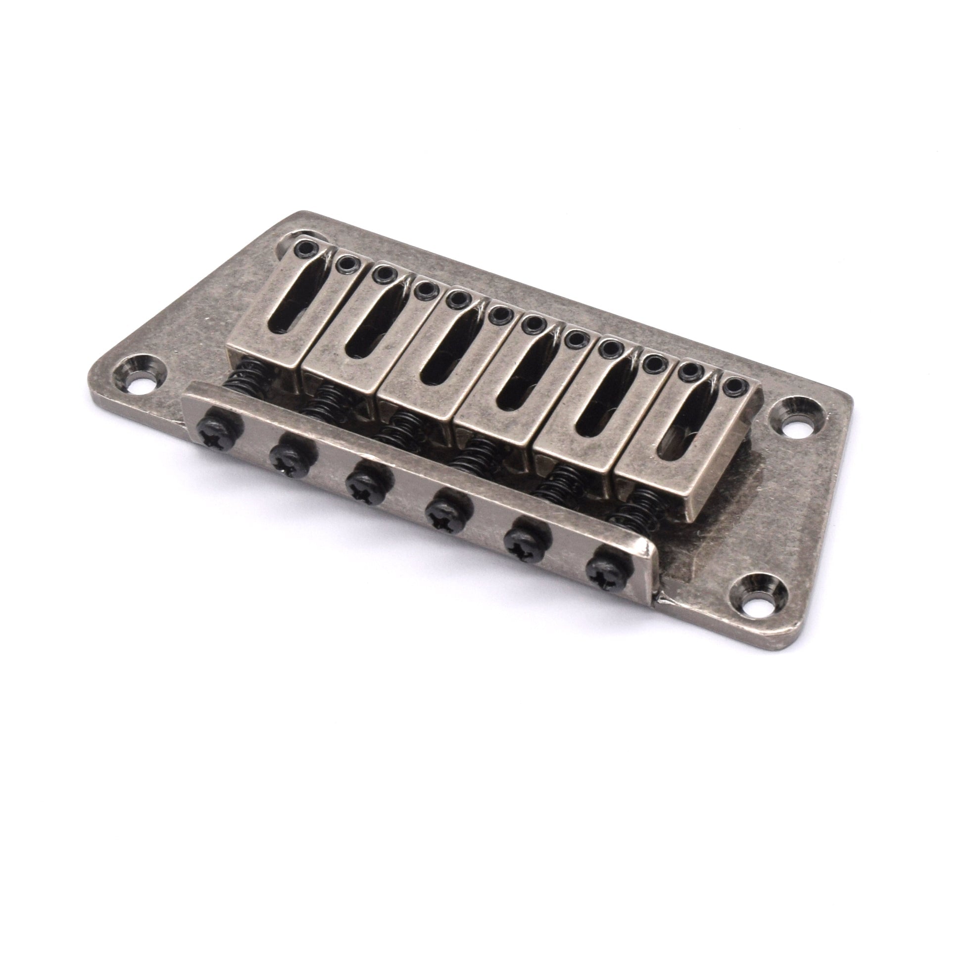 KD By AxLabs Nighthawk-Style Trapezoid Plate Bridge, Antique Silver