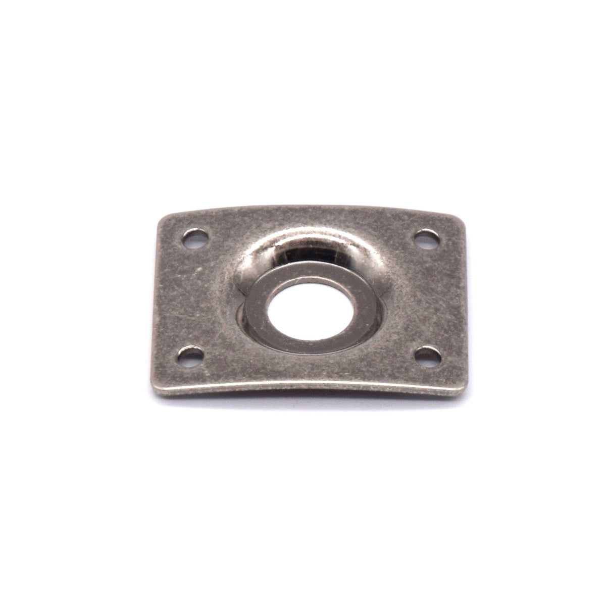 KD By AxLabs Steel Rectangular Curved Jack Plate, Antique Silver