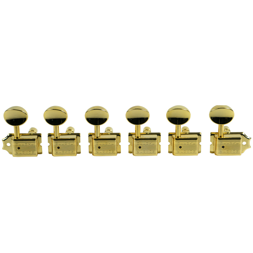 Kluson Deluxe Series 6-In-Line Locking Tuning Machines