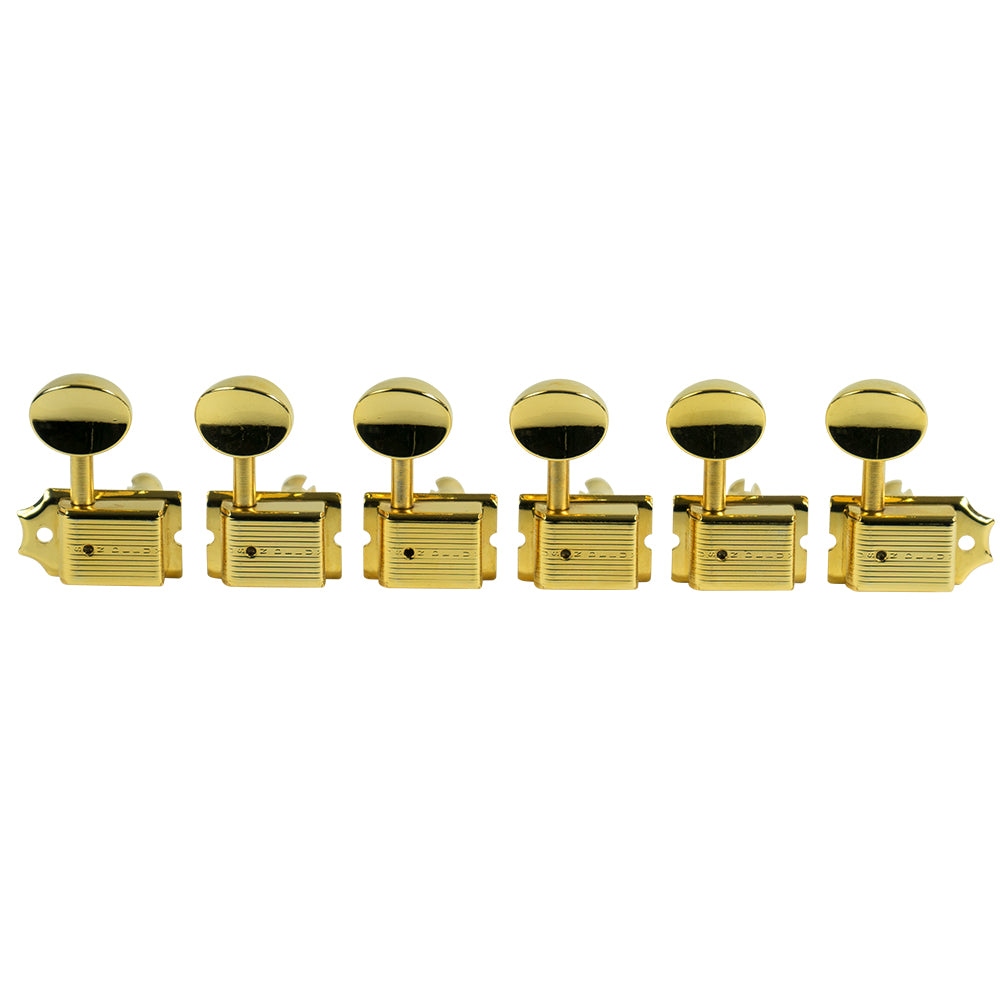 Kluson Deluxe Series 6-In-Line Tuning Machines