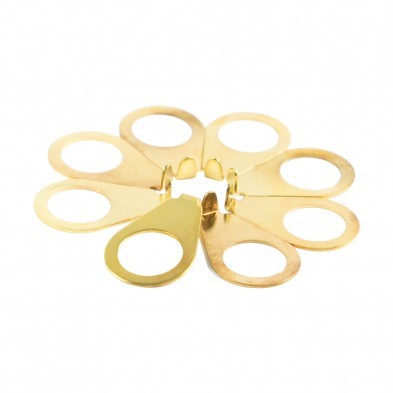 Kluson 90 Degree Steel Blunt Tip Pointer Washers (8)