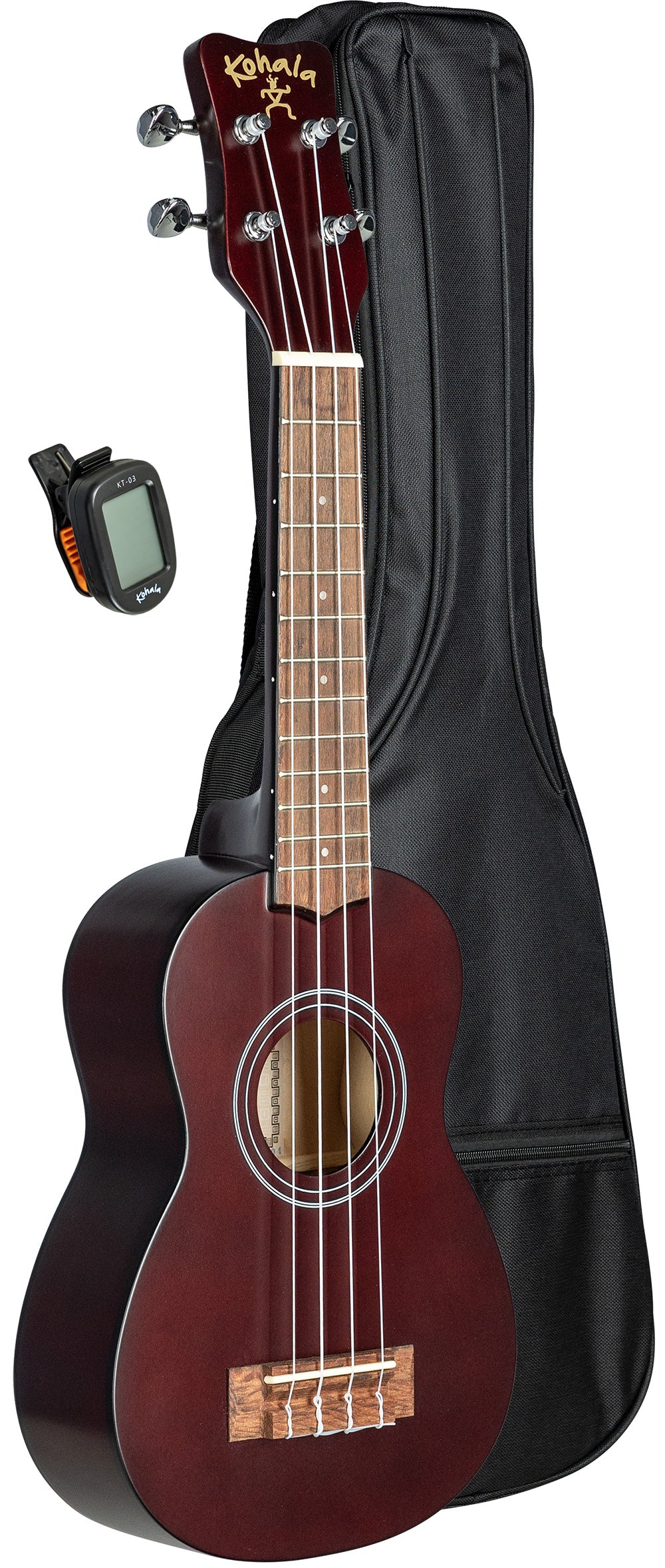 Kohala Ukulele Player's Pack w/ Bag & Tuner