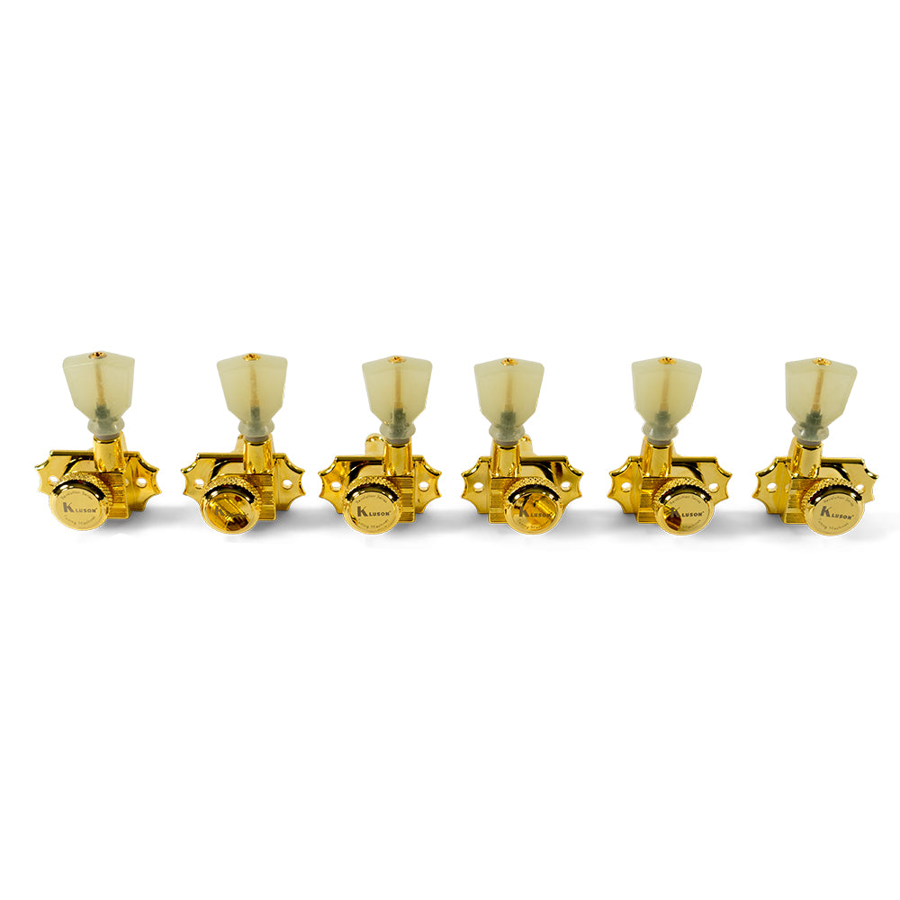 Kluson Revolution Series G-Mount 3x3 Locking Tuning Machines