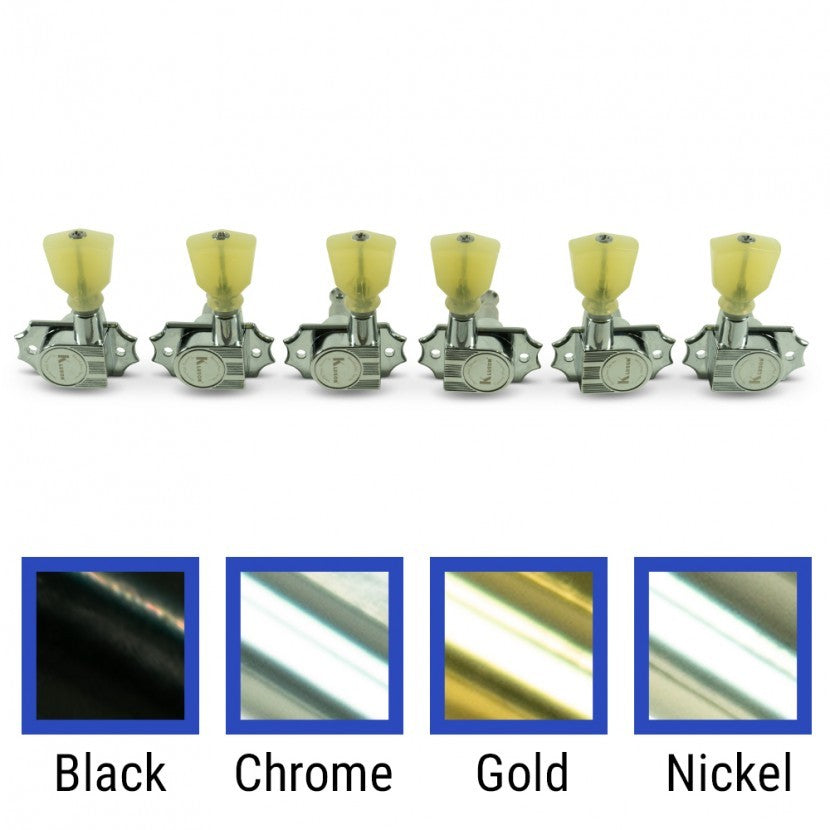 Kluson Revolution Series G-Mount 3x3 Tuning Machines