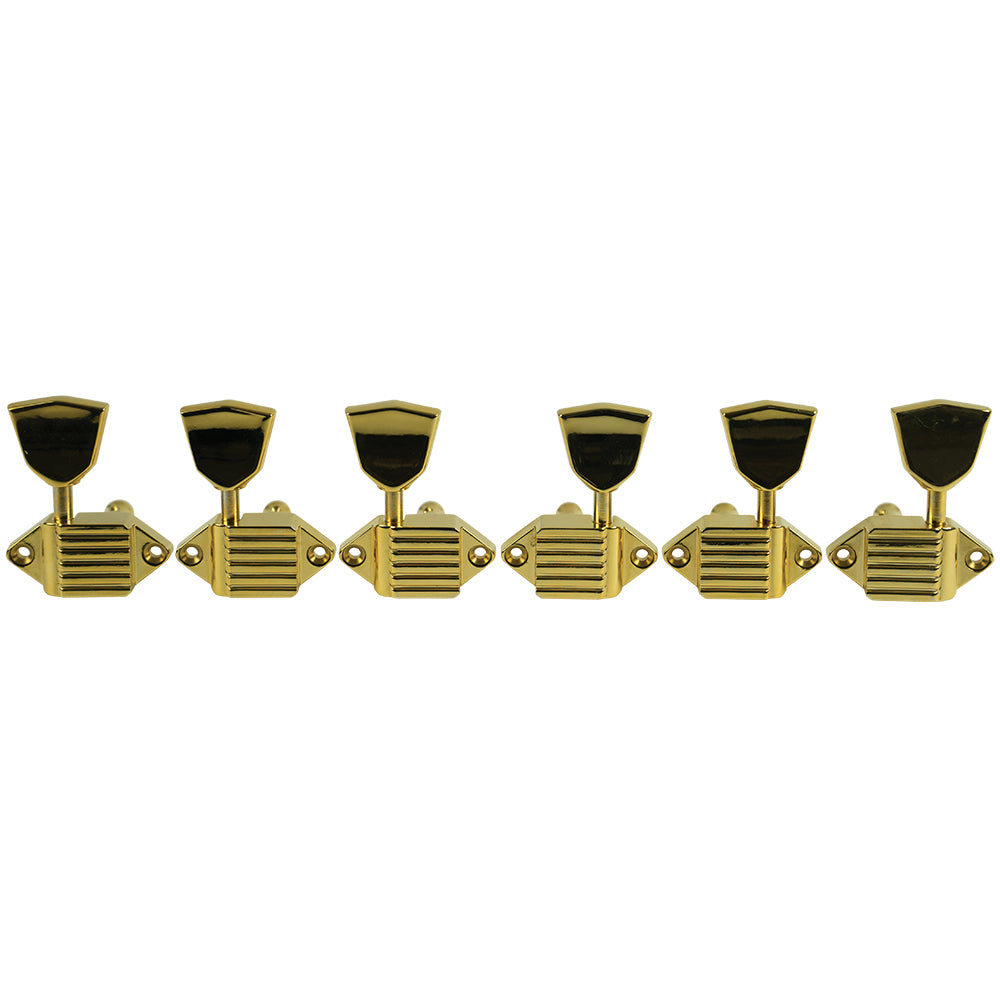 Kluson Vintage Diecast Series Waffleback 3x3 Tuning Machines