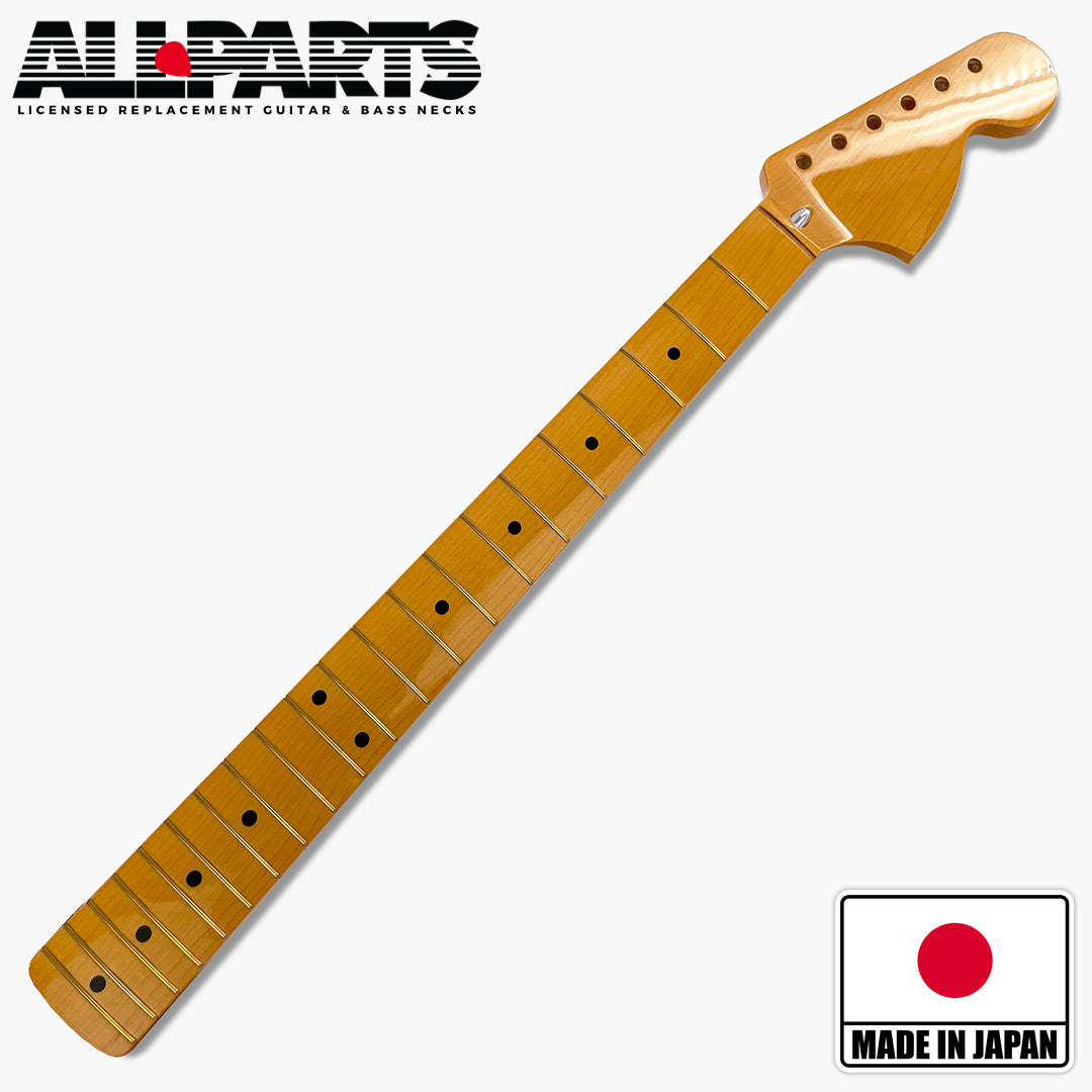Fender Licensed Neck for Strat, Maple, Tinted Finish