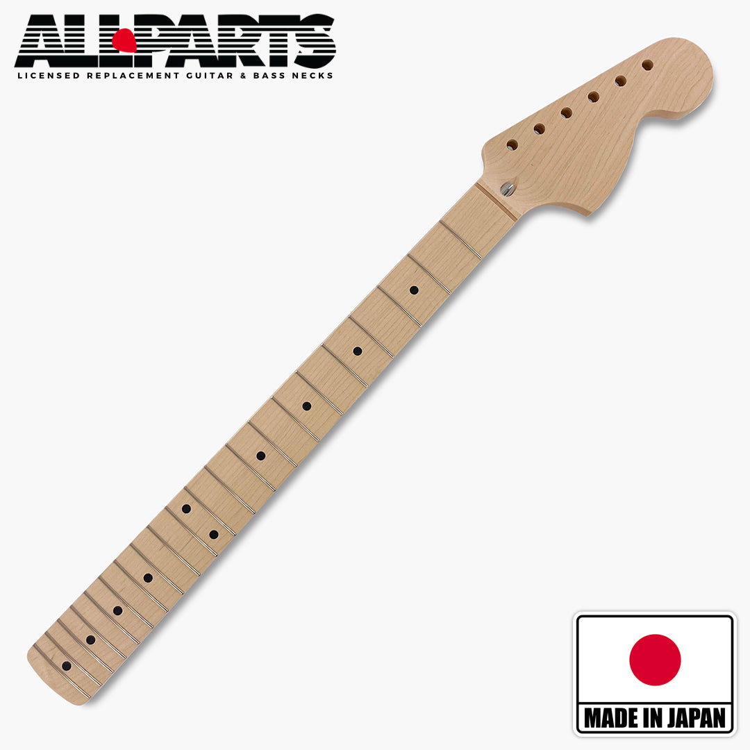 Fender Licensed Neck for Strat, Maple, Unfinished