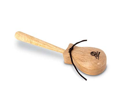 LP Aspire Wood Castanets w/ Handle, Natural