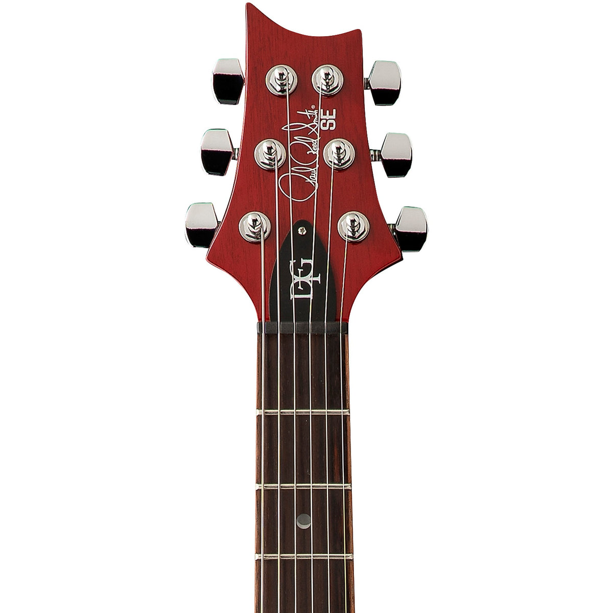 PRS SE DGT David Grissom Electric Guitar (Moons), Vintage Cherry
