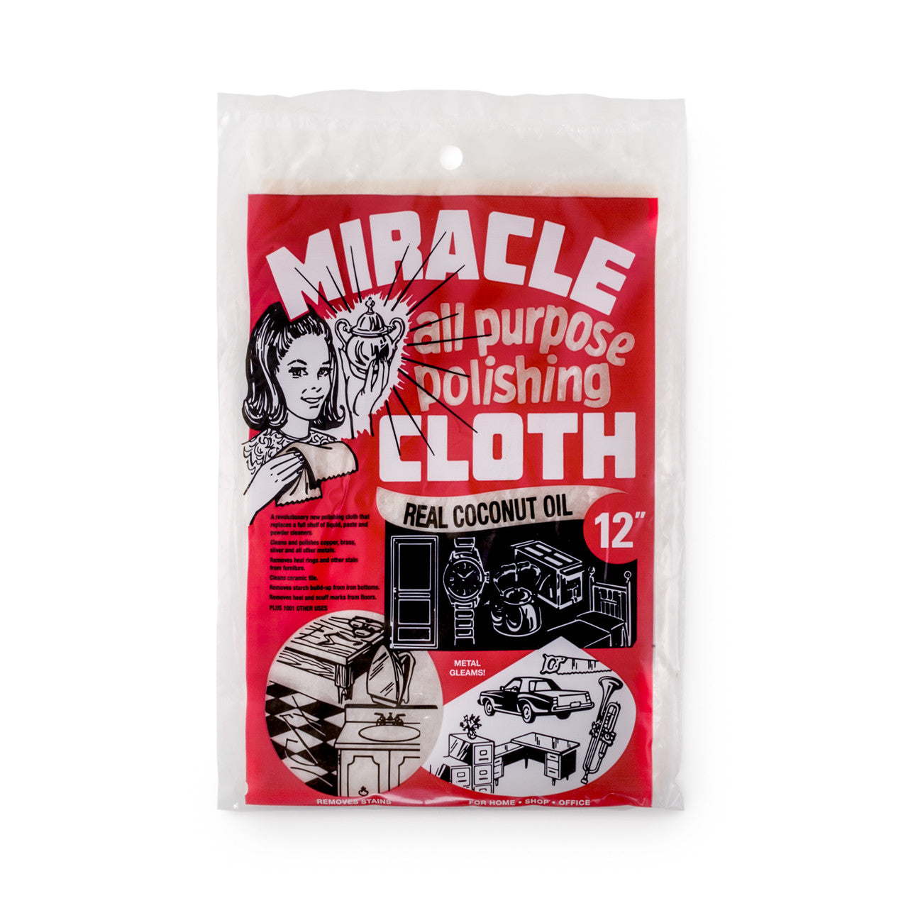 Dunlop Miracle Cloth, 12" x 12"