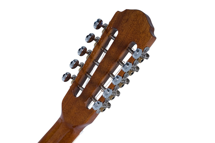Oscar Schmidt Acoustic/ Electric Cuatro W/Bag, Natural Gloss