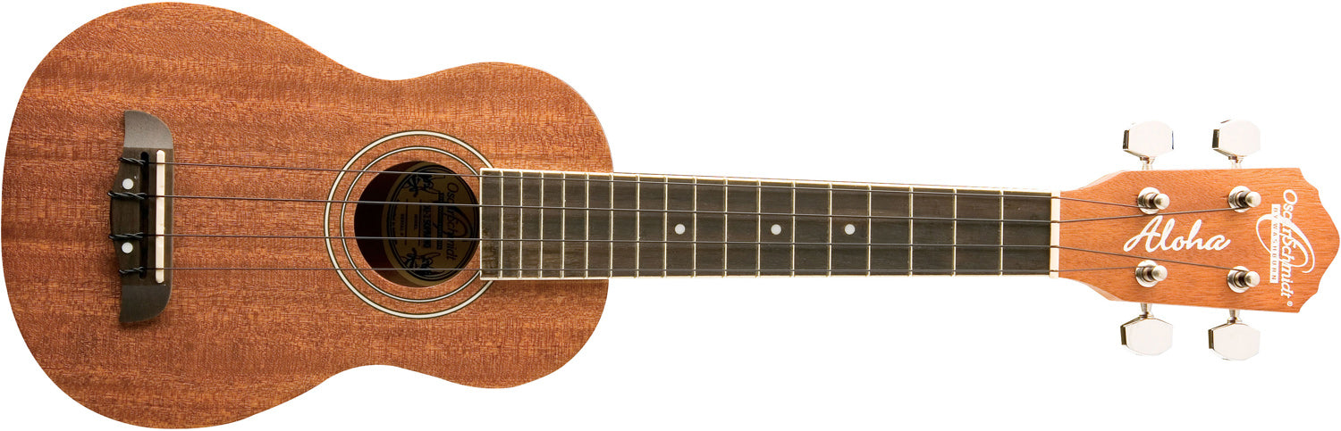 Oscar Schmidt OU12 Soprano Ukulele, Satin Finish