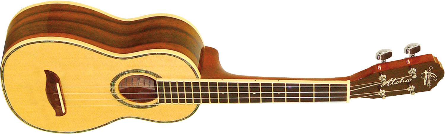 Oscar Schmidt OU3 Concert Ukulele, Gloss Natural