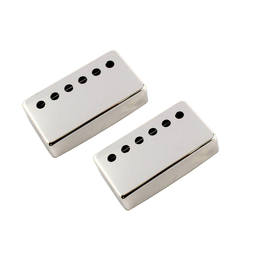50mm Nickel-Silver Humbucking Pickup Covers (2)