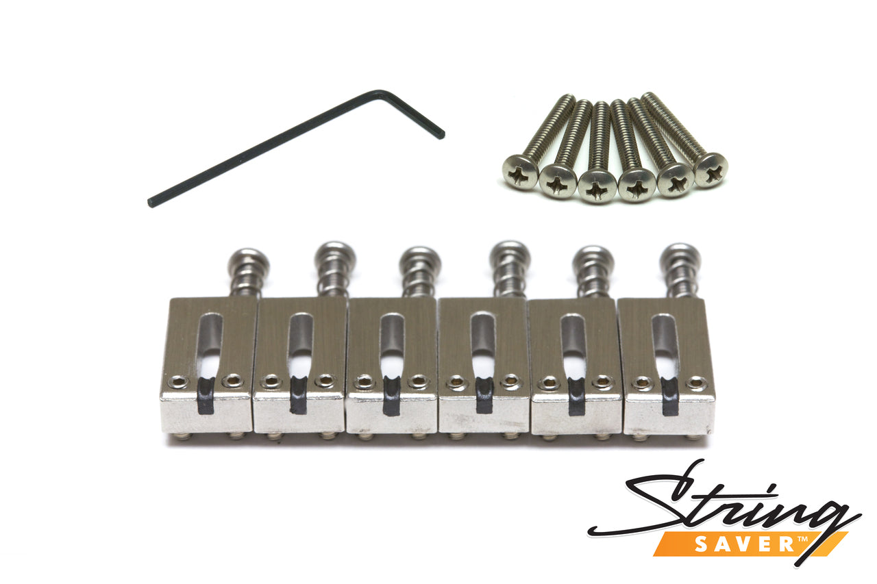 Graph Tech PG-8001 String Saver Classics Offset Saddle Set for Strat/Tele
