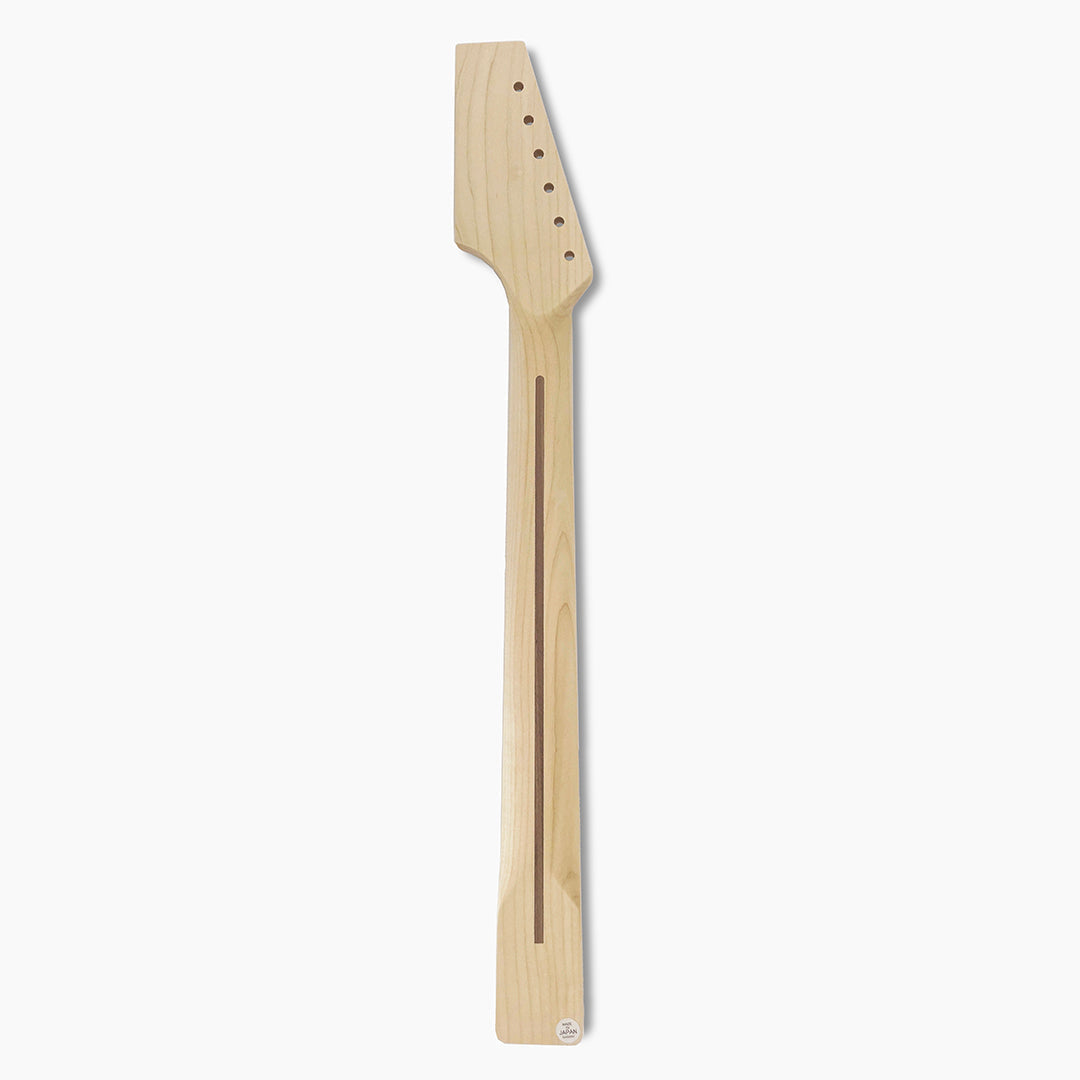 Half Paddle Head Maple Guitar Neck, C Profile, 10" Radius