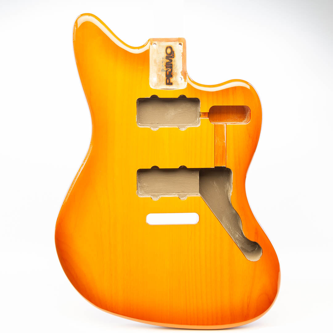 Primo Replacement Jazzmaster Body, Strat Trem