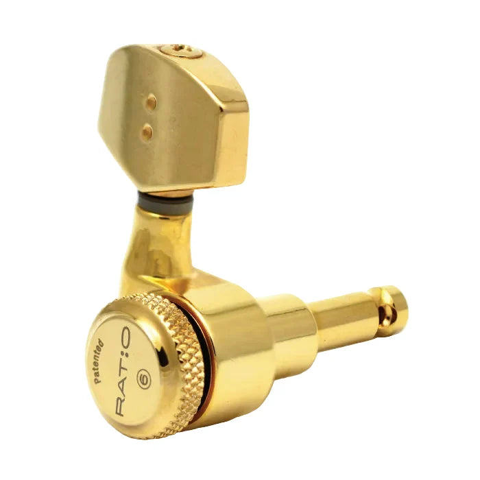 Graph Tech Acoustic Locking 3 + 3 Vintage Gold