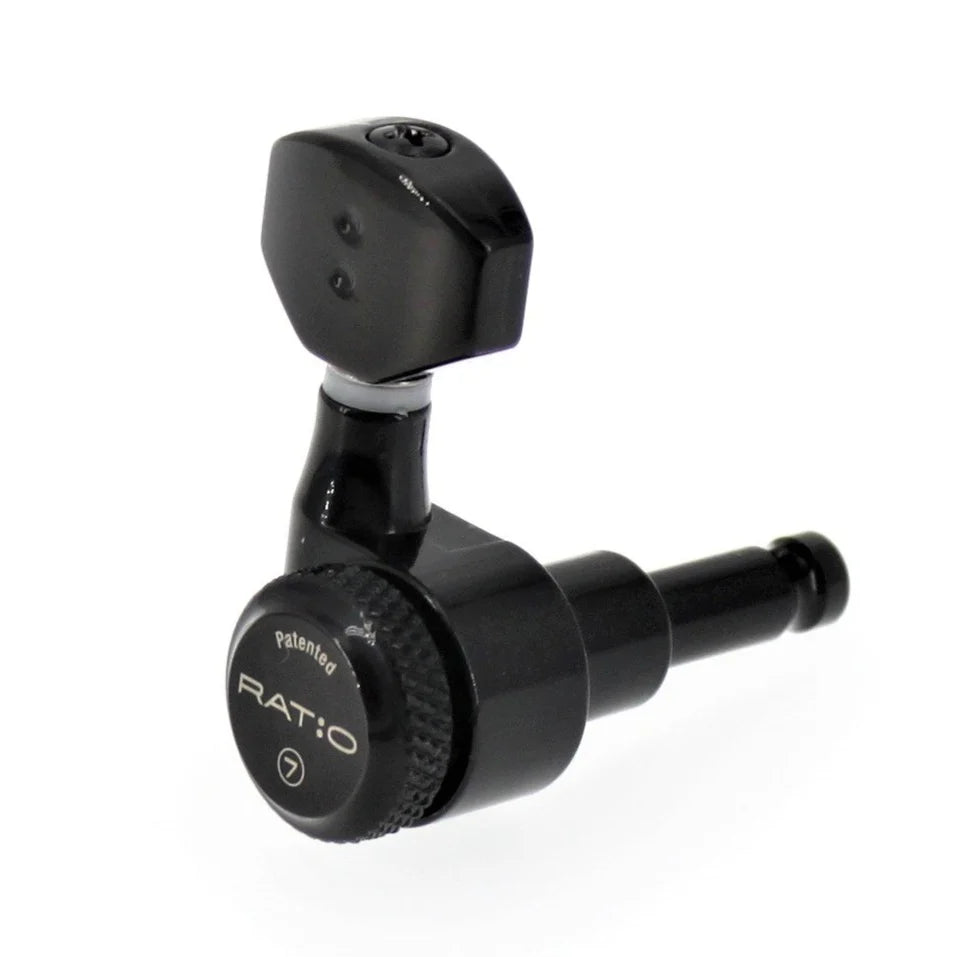 Graph Tech Electric Locking 4 + 3 Contemporary Mini Black