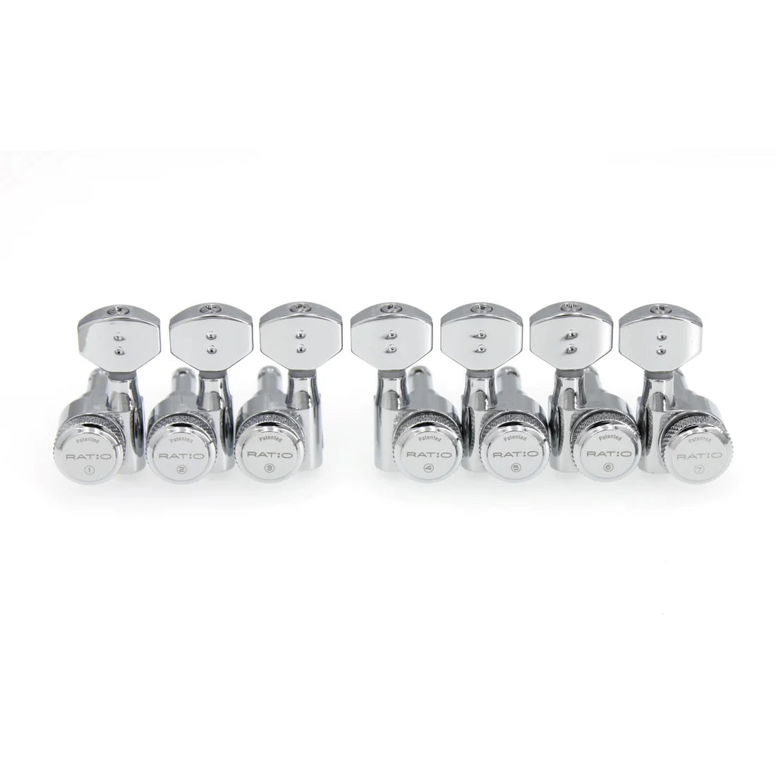Graph Tech Electric Locking 4 + 3 Contemporary Mini Chrome