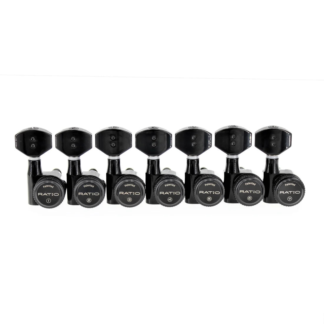 Graph Tech Electric Locking 7 In Line Contemporary Mini Bl