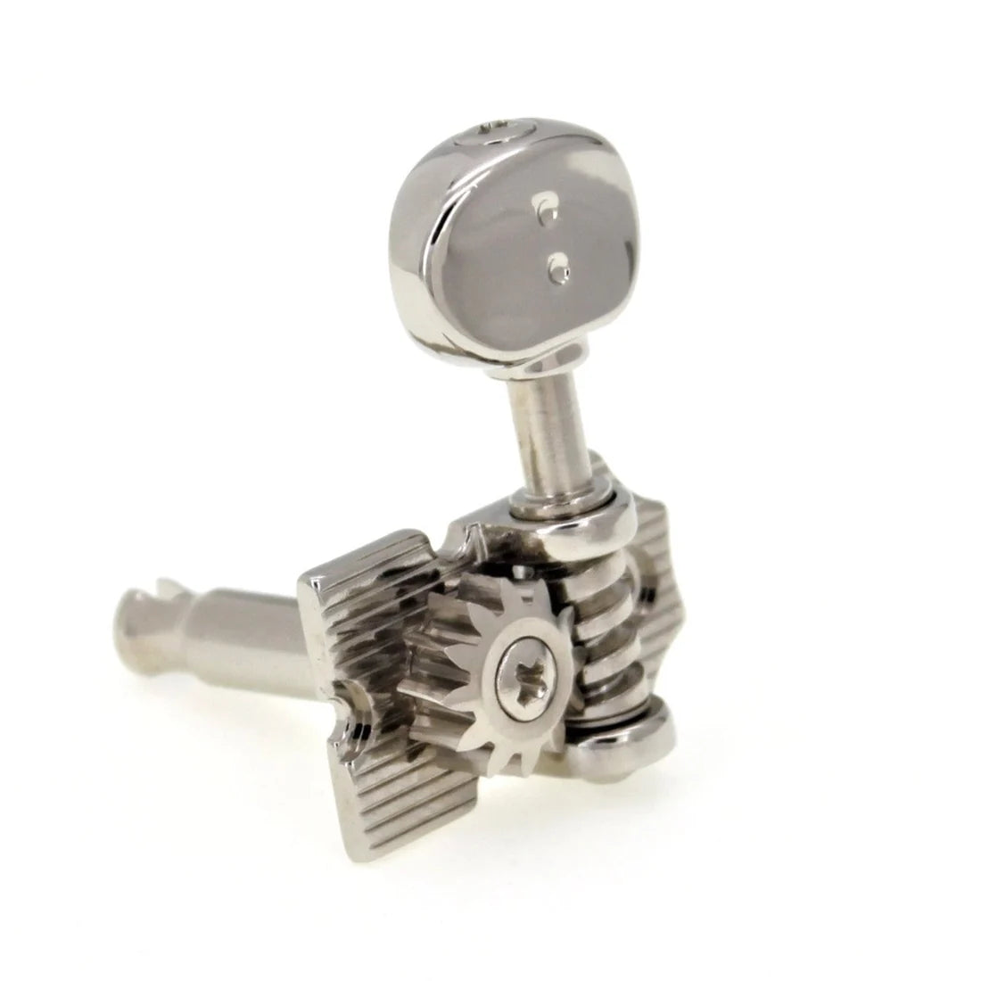 Graph Tech Ratio Waffleback 6 in-line Vintage Style Tuners, Lefty - NICKEL