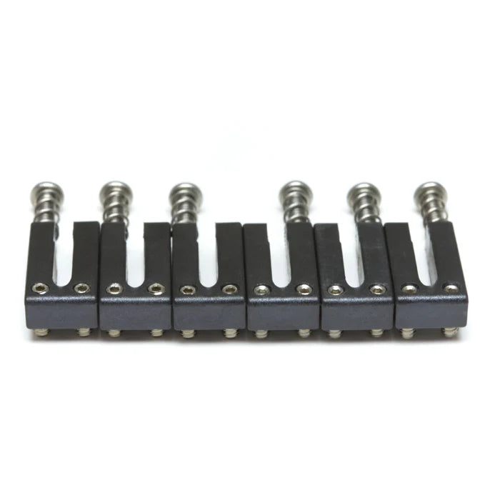 Graph Tech String Saver Saddle Strat Style Elite 3+3 (6 Pcs)