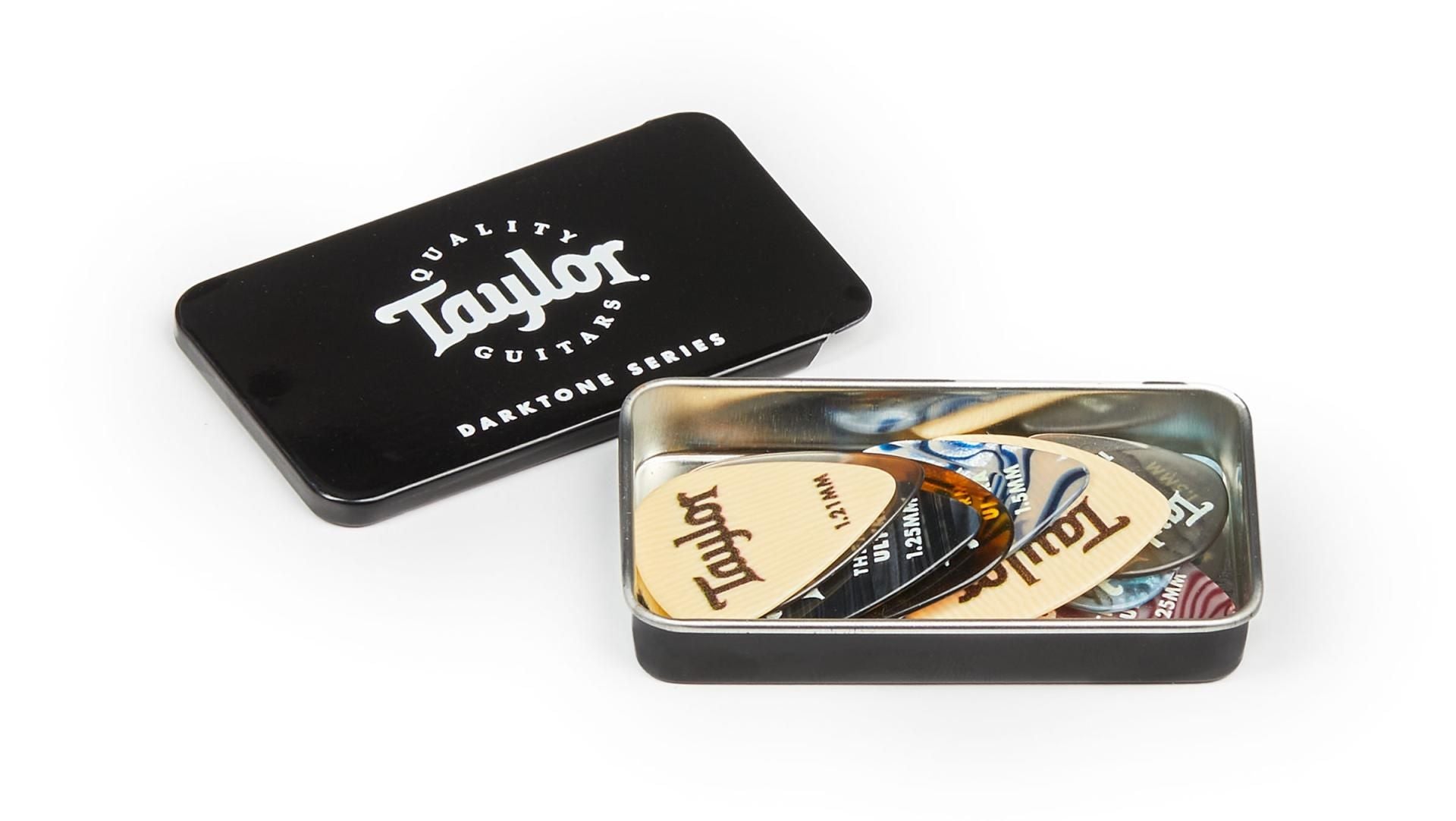 Taylor Darktone Series Pick Tin Sampler