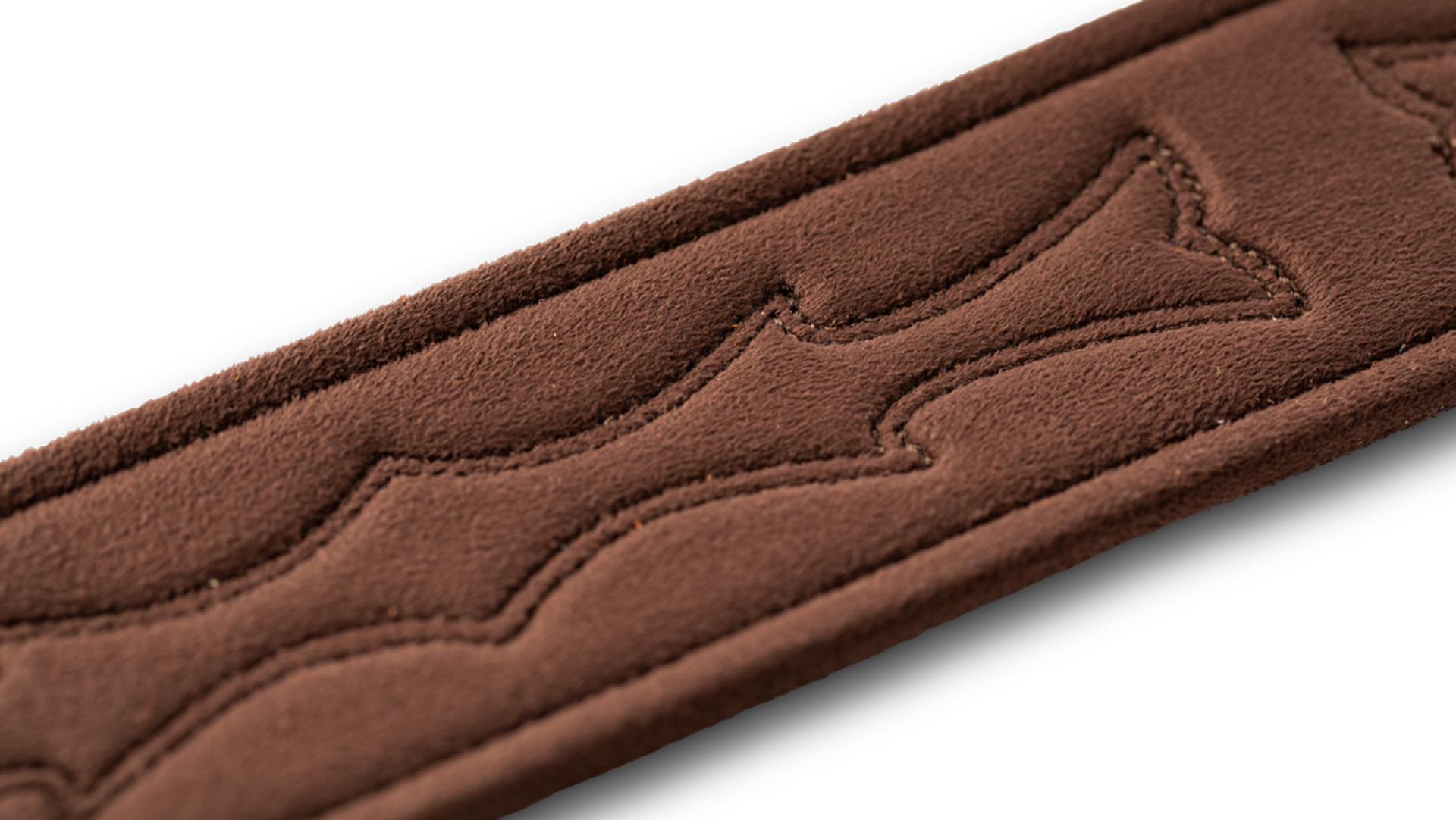 Taylor 2.75" Vegan Leather Guitar Strap, Tan w/ Embossed Logo
