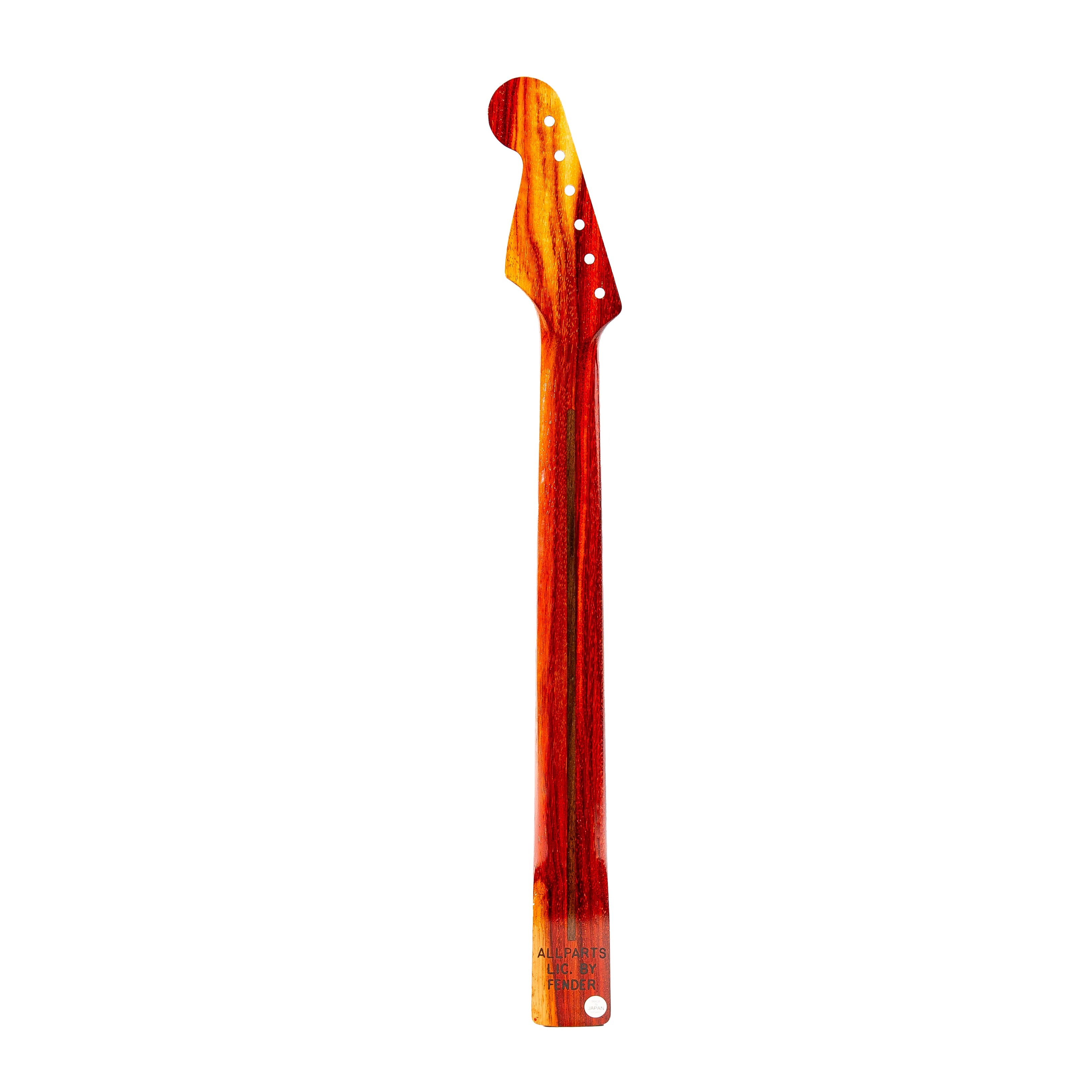 Allparts Select Unfinished AAA+ Roasted Flame Maple "Ultra-MOD" Neck for Strat - Licensed by Fender