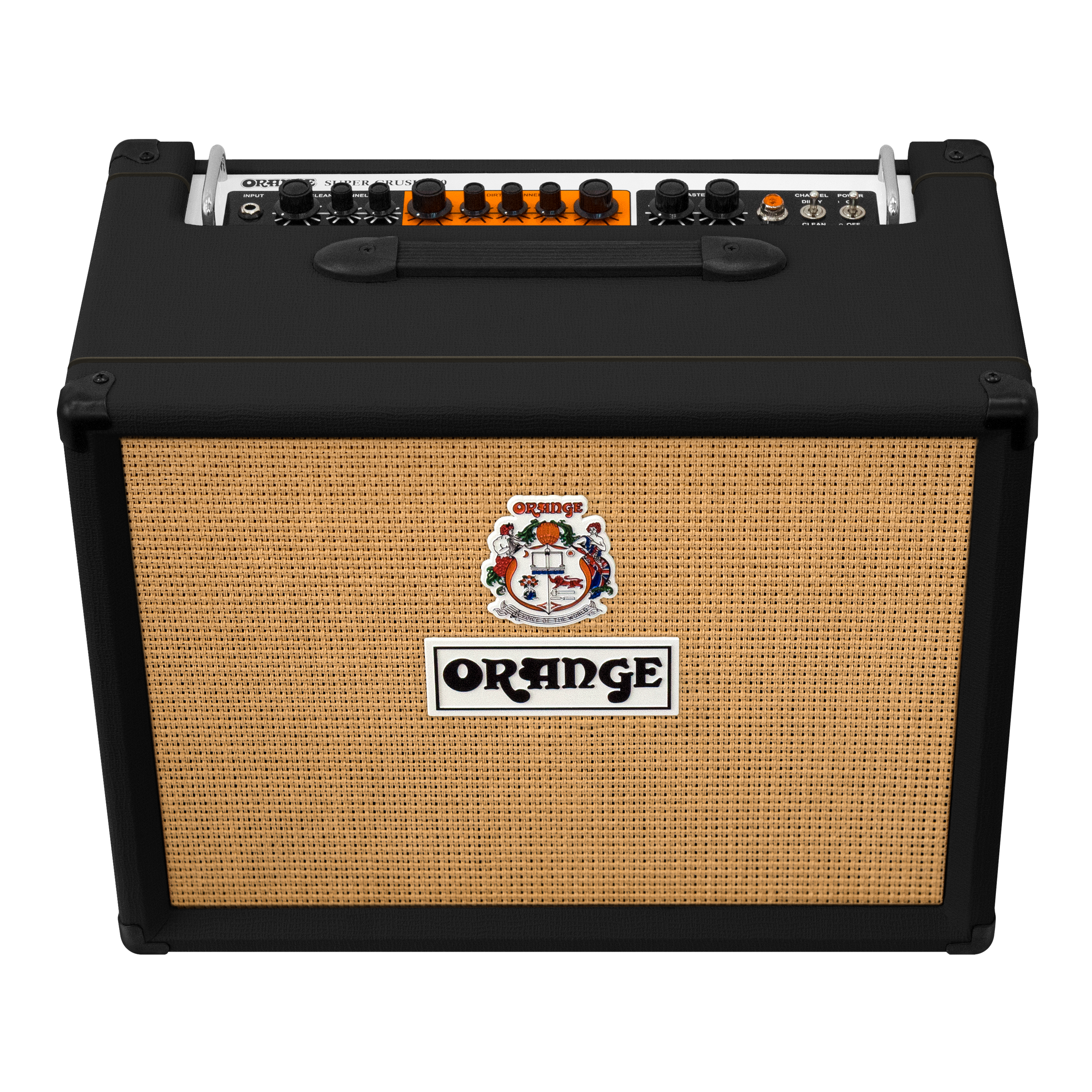 Orange Super Crush 100 100W 1x12" Combo Amp, Black