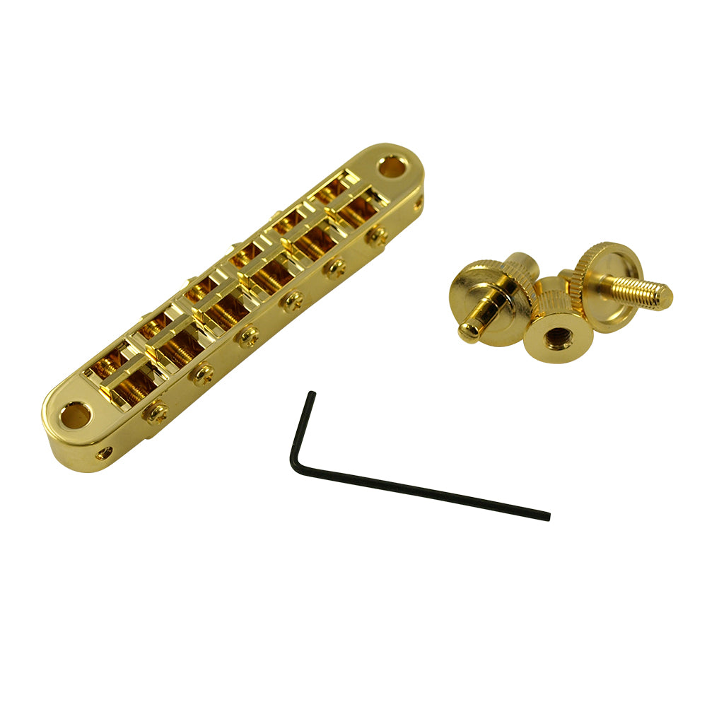 TonePros T3BP Standard Nashville Tunematic Bridge, Small Posts, Notched Saddles