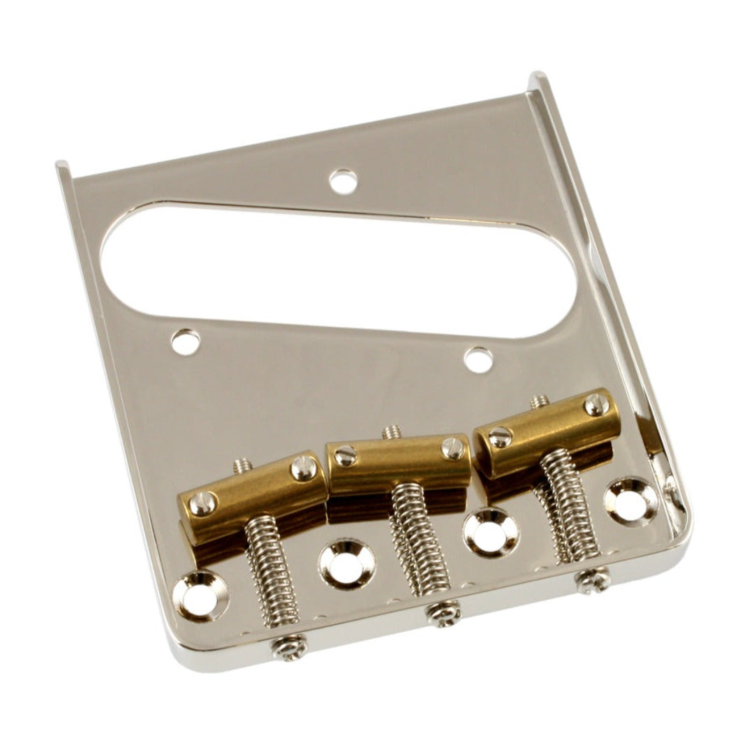 3-Saddle Tele Bridge, Compensated Saddles, Nickel