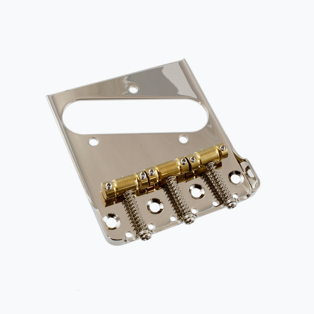 Tele Bridge for Bigsby W/ Gotoh In-Tune Saddles, Nickel