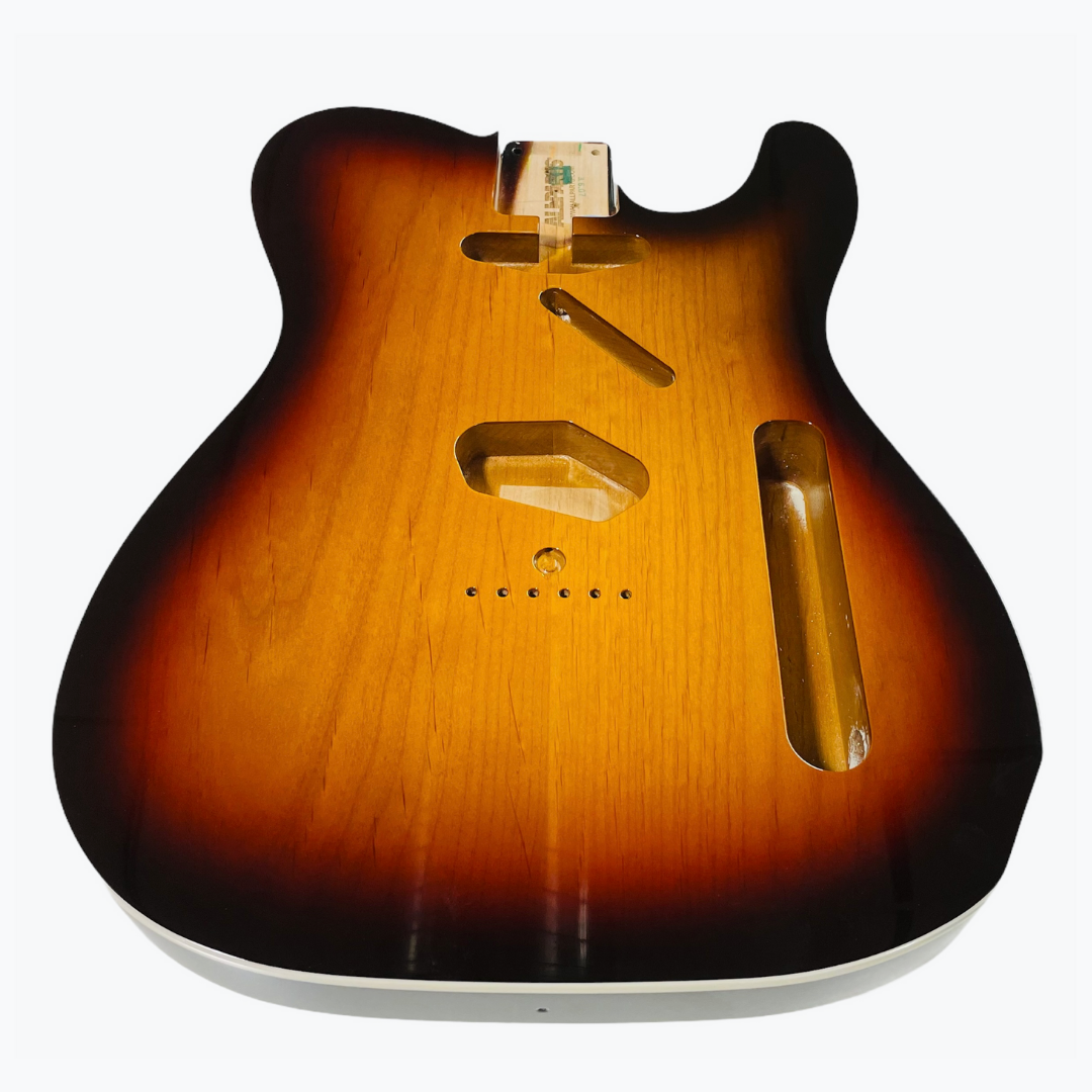 Tele Body, Alder, 3-Tone Sunburst