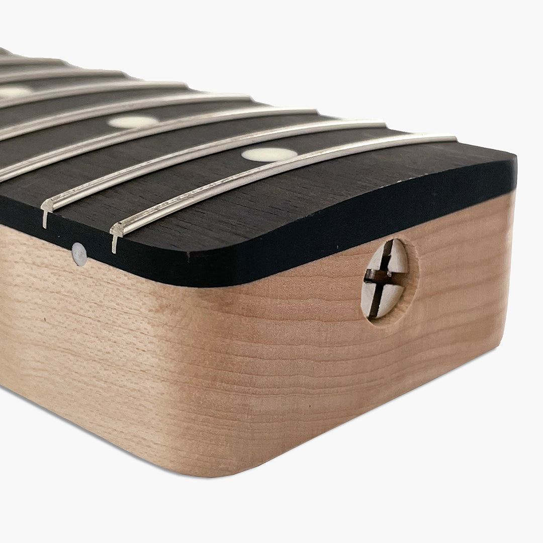 Tele Neck, Maple, Ebony Fingerboard