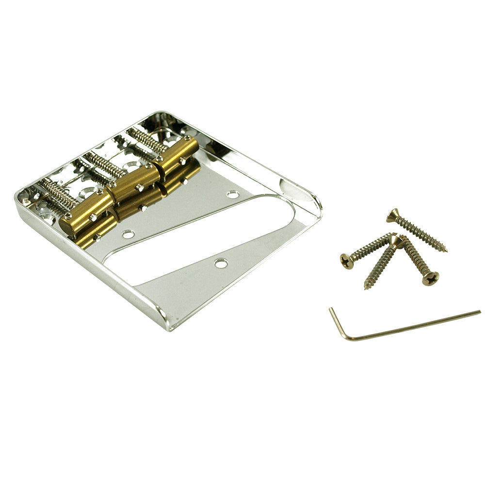 Vintage Intonated Bridge for Fender Tele - Chrome