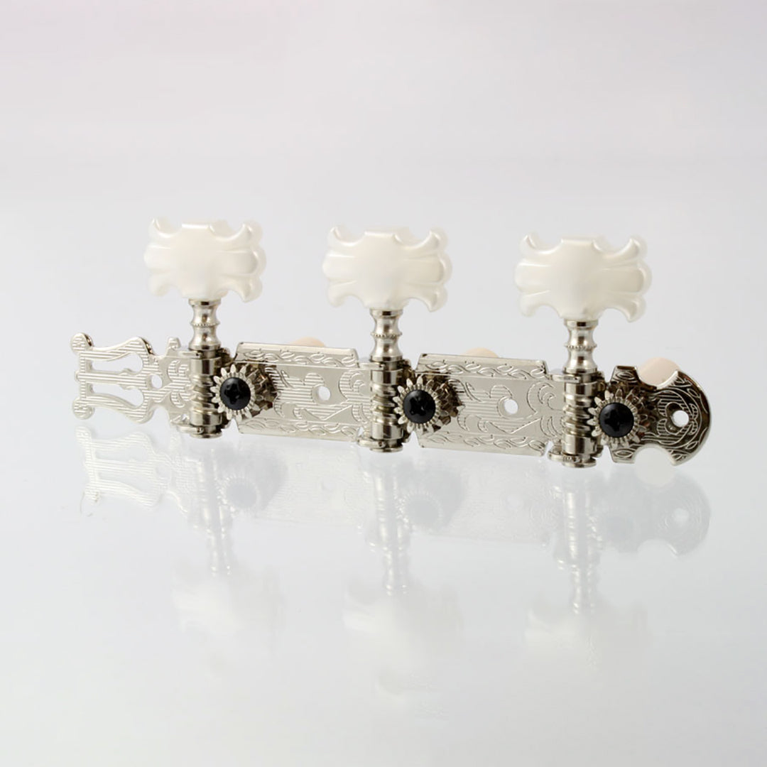 Classical Tuning Keys, Butterfly Buttons, Nickel