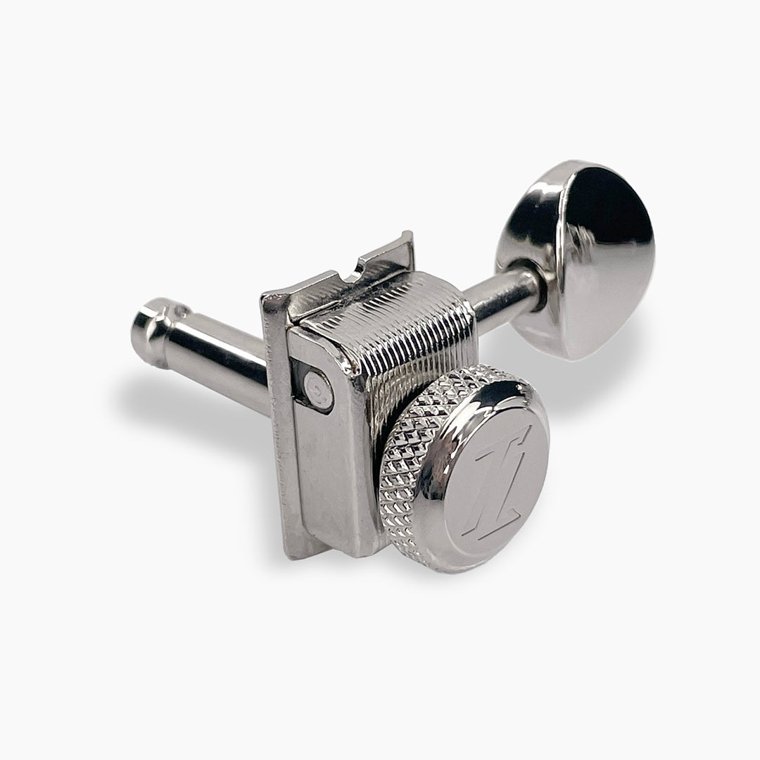 Top Lock Vintage Style 6-In-Line Locking Tuning Keys, Staggered Posts