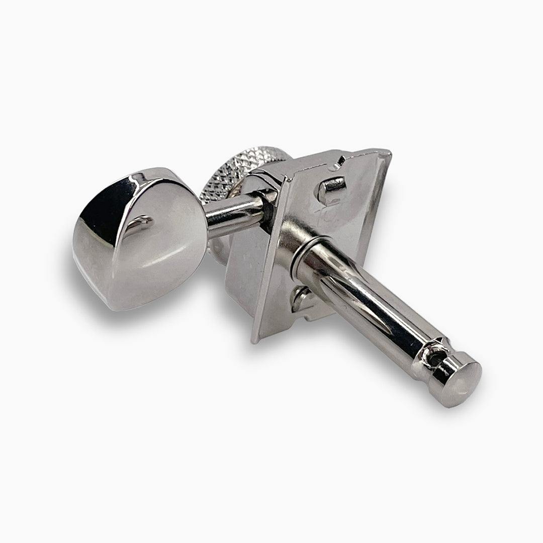 Top Lock Vintage Style 6-In-Line Locking Tuning Keys, Staggered Posts