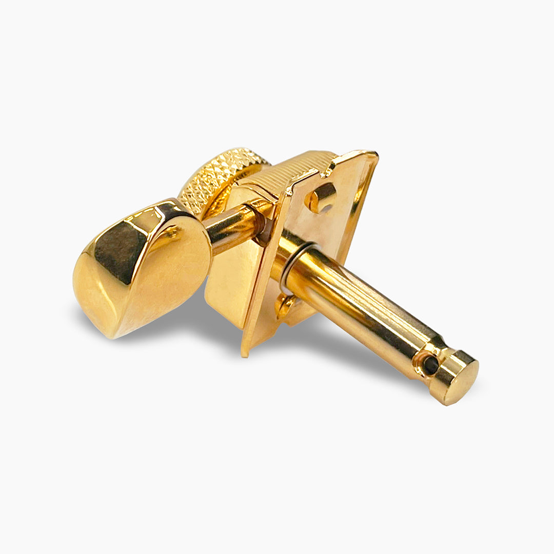Top Lock Vintage Style 6-In-Line Locking Tuning Keys, Staggered Posts