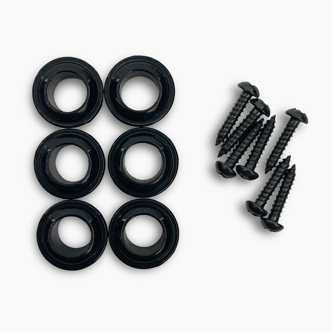 Top Lock Vintage Style 6-In-Line Locking Tuning Keys, Staggered Posts