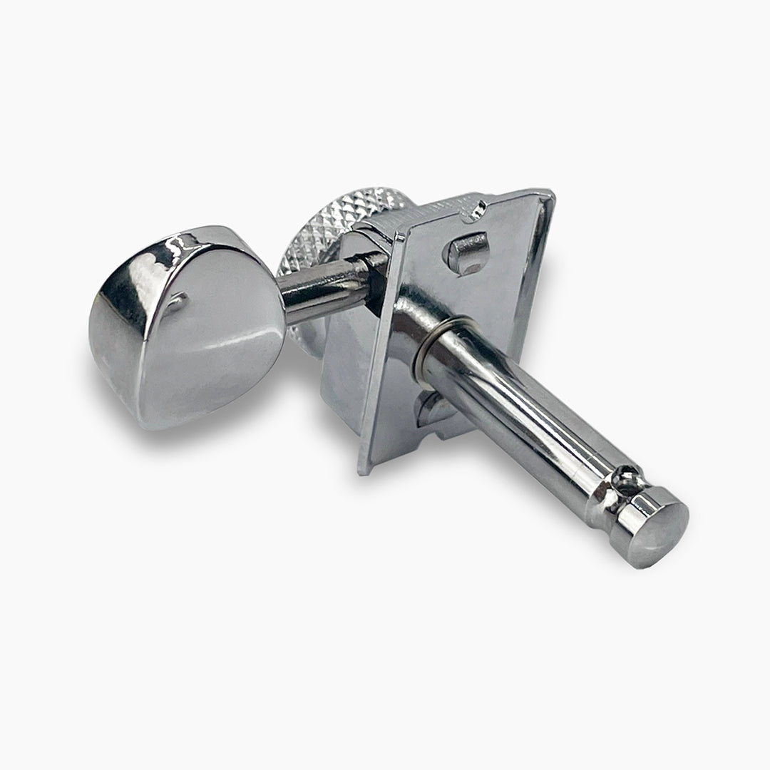 Top Lock Vintage Style 6-In-Line Locking Tuning Keys, Staggered Posts