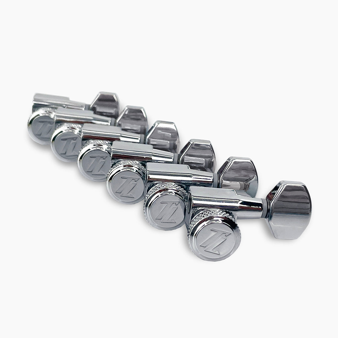 Top Lock 6-In-Line Mini Locking Tuning Keys, Single Pin