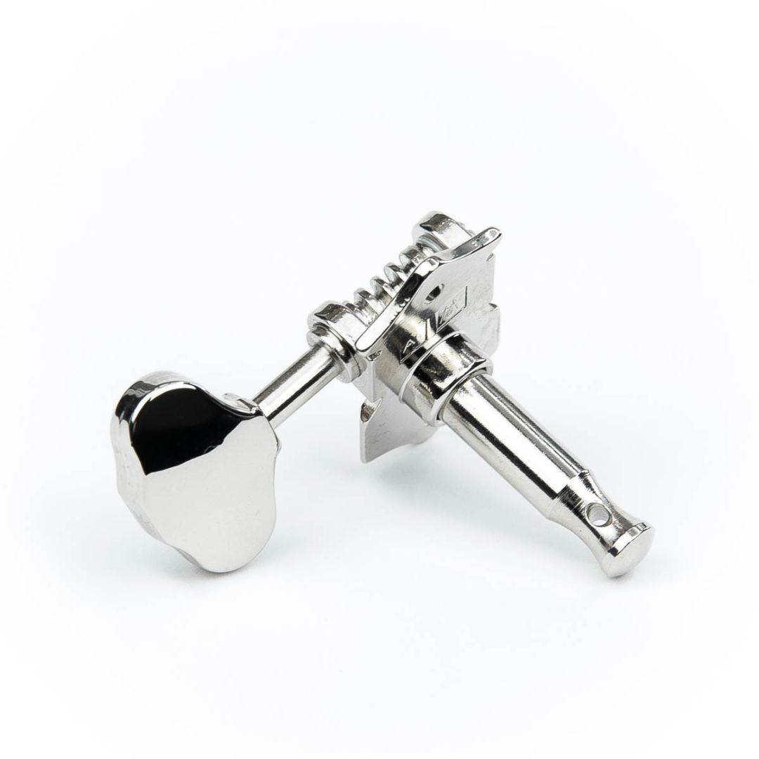 True Tune 3x3 Open Gear Tuning Keys, Nickel