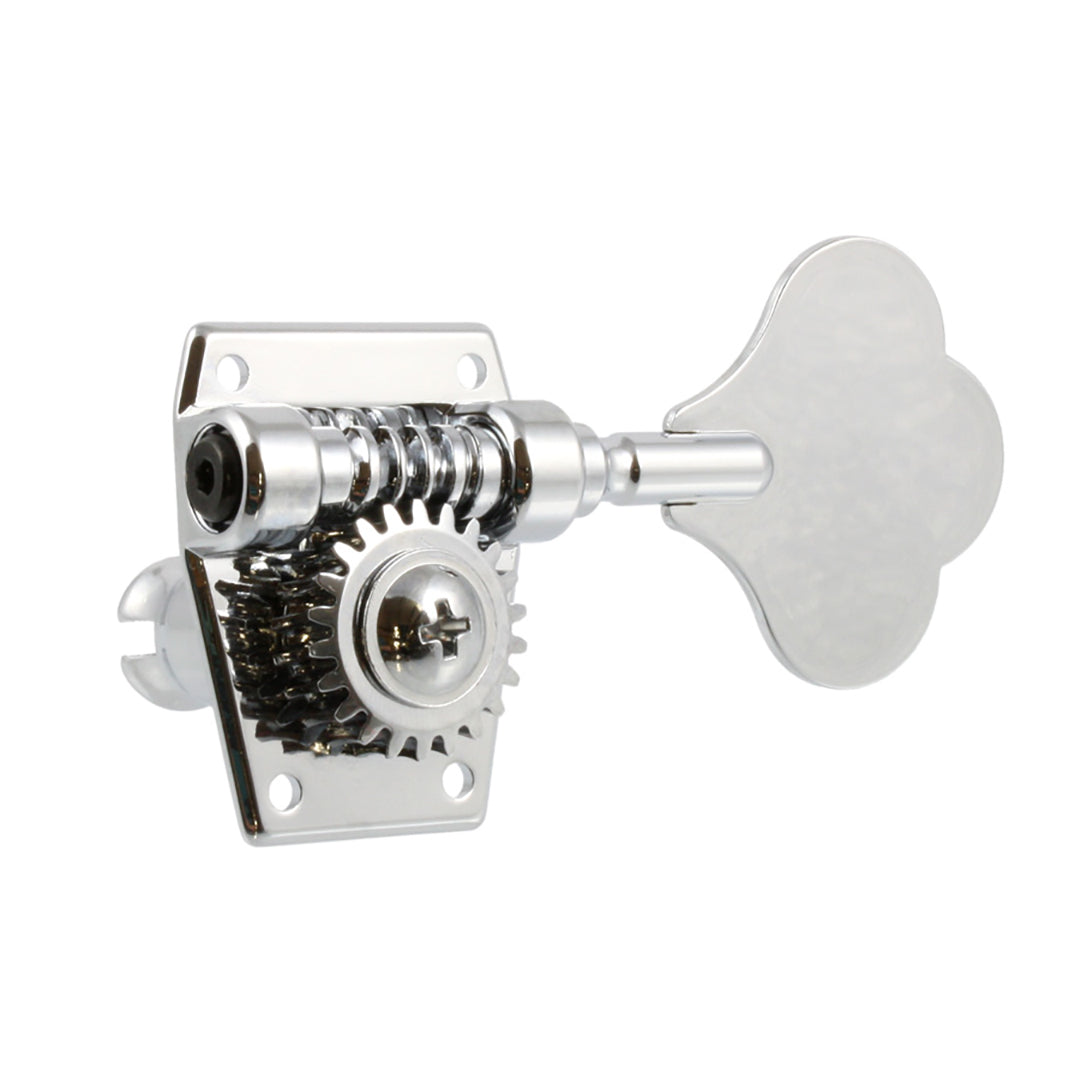 2x2 Open Gear Bass Tuning Keys for Imports, Chrome