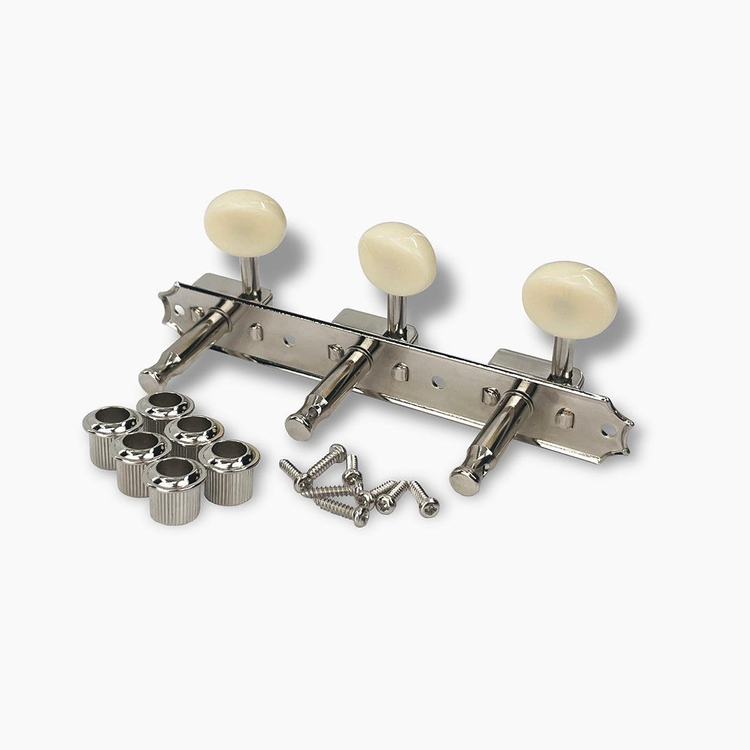 Top Tier 3-On-A-Strip Vintage Style Tuning Keys