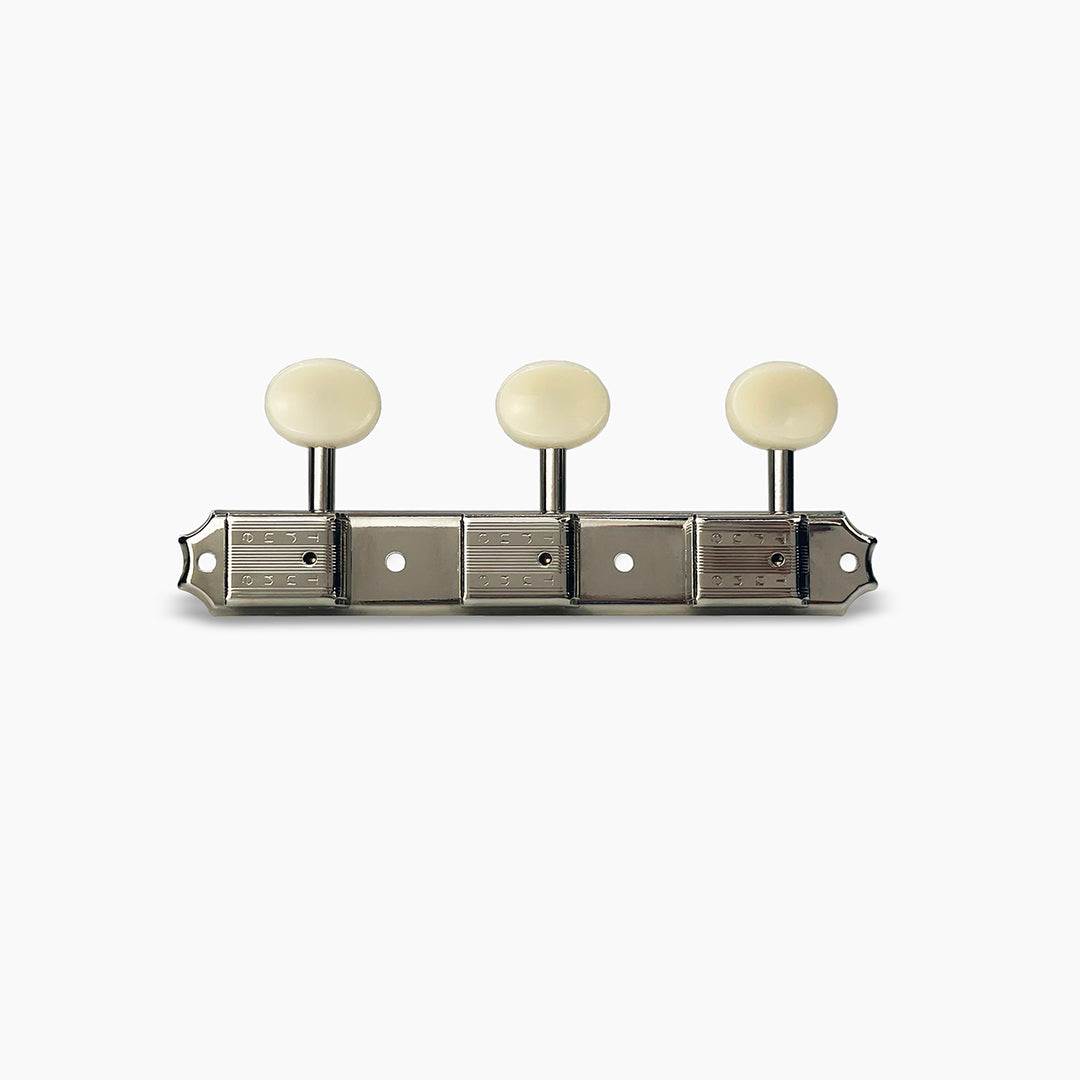 Top Tier 3-On-A-Strip Vintage Style Tuning Keys
