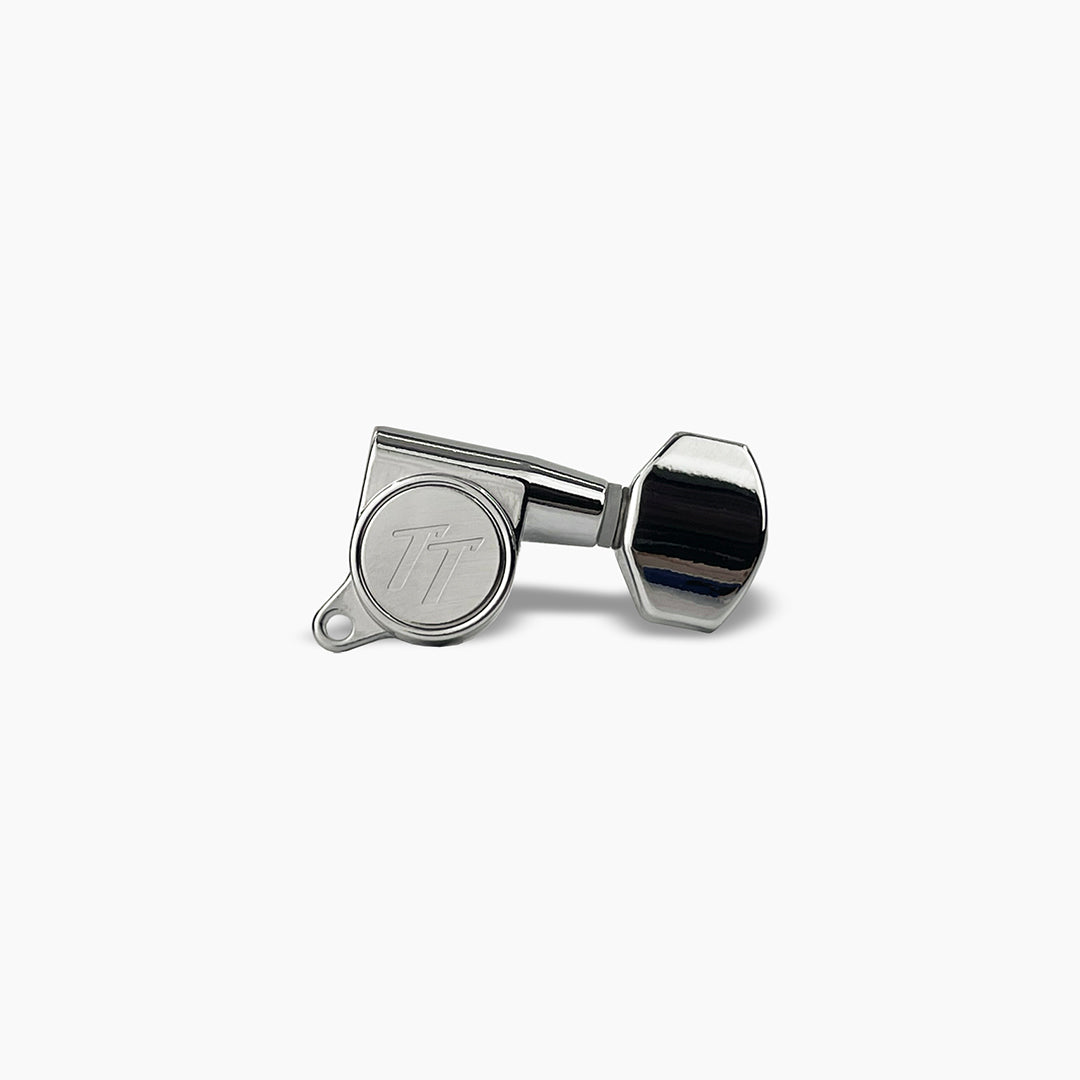 Top Tier 6-In-Line Mid-Size Tuning Keys, Nickel