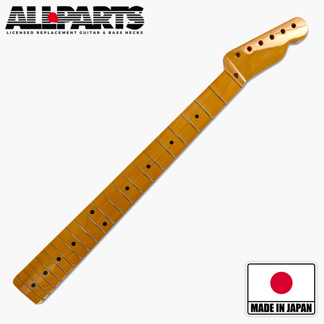 Tele Neck, Maple, Chunky C-Profile, Nitro Finish